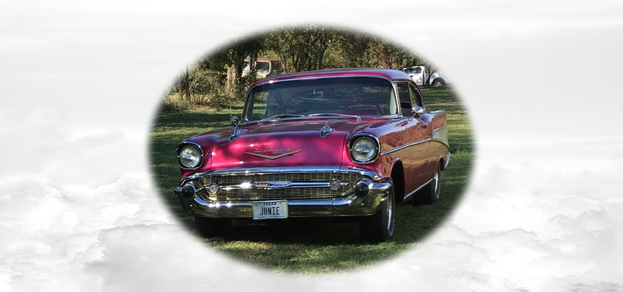 White Clouds (Red Car) PROOF